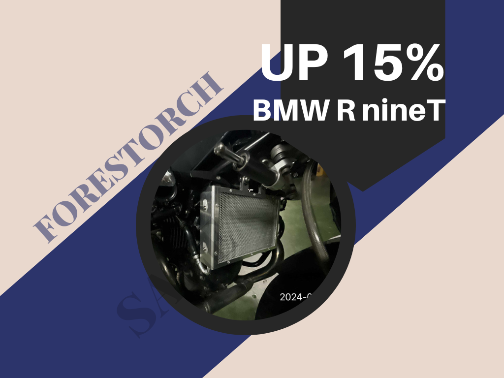 BMW R9T RnineT 改裝 加厚加大由冷排