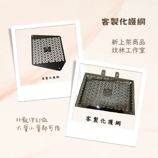 【Forestorch】Customized motorcycle radiator cover